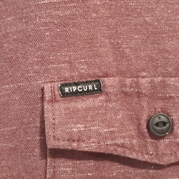 Rip Curl mens long sleeve shirt, size large - Picture 2 of 6